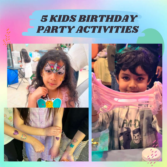 kids birthday party Activities